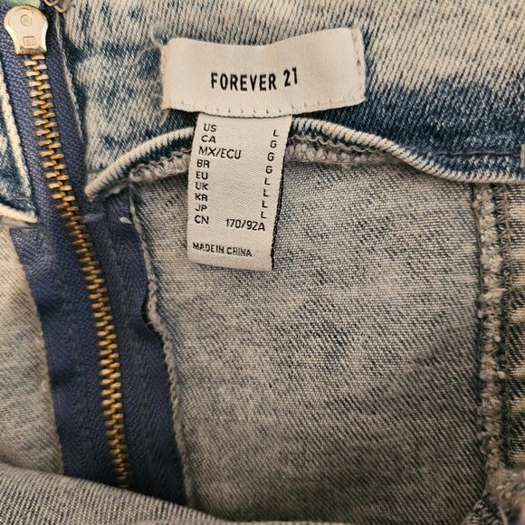 Rosette Denim Mini Dress - Picture 6 of 6